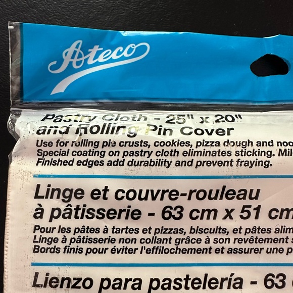 Ateco Pastry Cloth and Pastry Cloth Pad - Picture 4 of 7